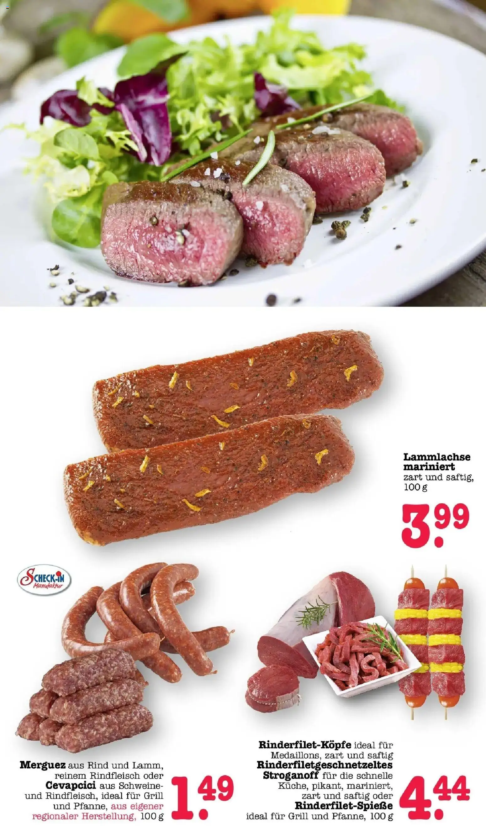 Edeka Prospekt Bühlertal (ab 10.08.2026) » Angebote Online | Seite: 6 | Produkte: Grill, Cevapcici, Rindfleisch