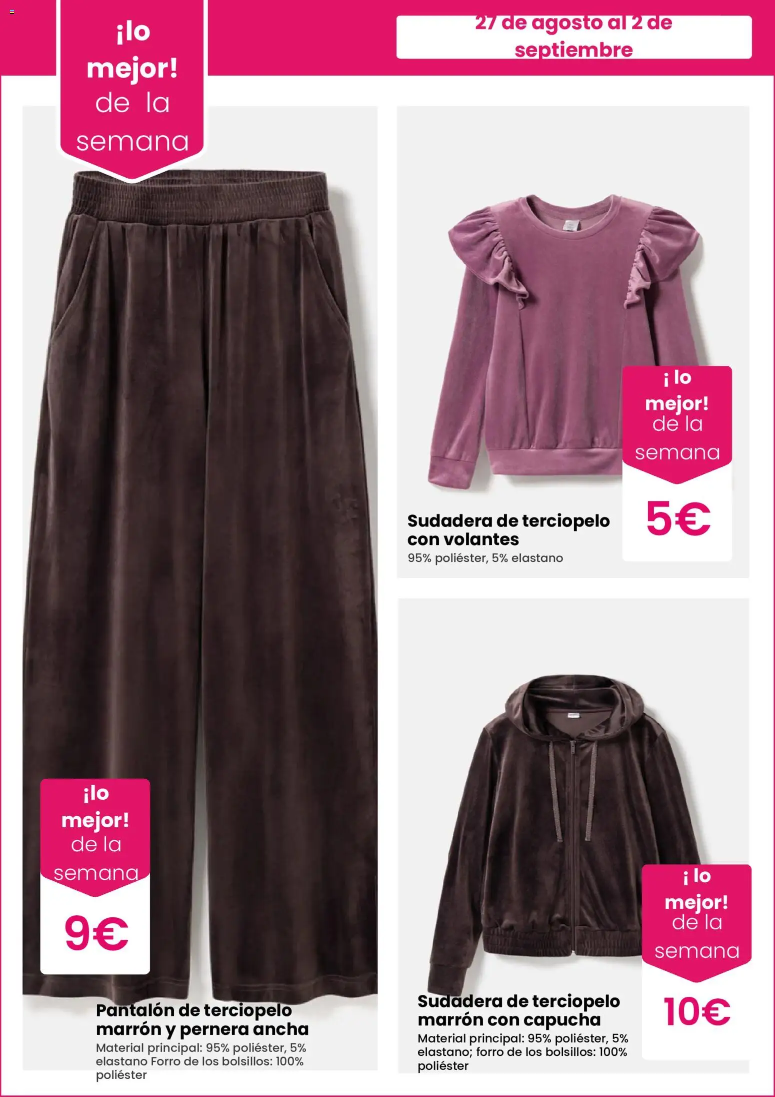 Pepco folleto │ válido desde el 27/08/2026 | Página: 4 | Productos: Sudadera