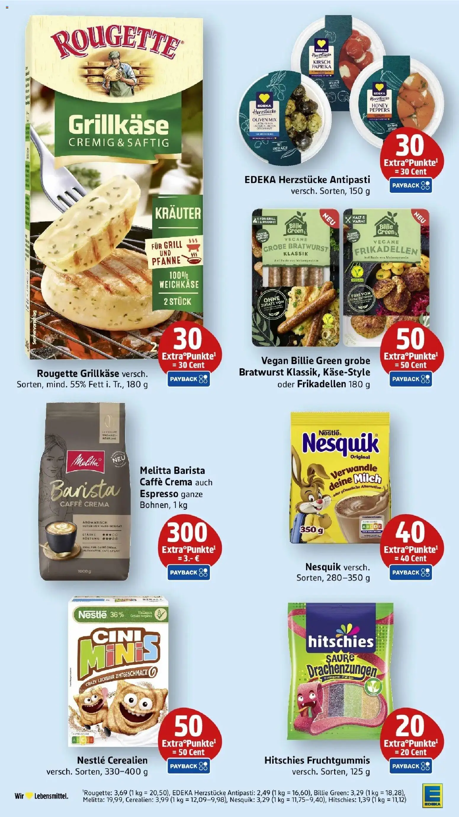 Edeka Prospekt Konstanz-Petershausen (ab 03.08.2026) » Angebote Online | Seite: 34 | Produkte: Melitta, Nesquik, Bratwurst, Paprika