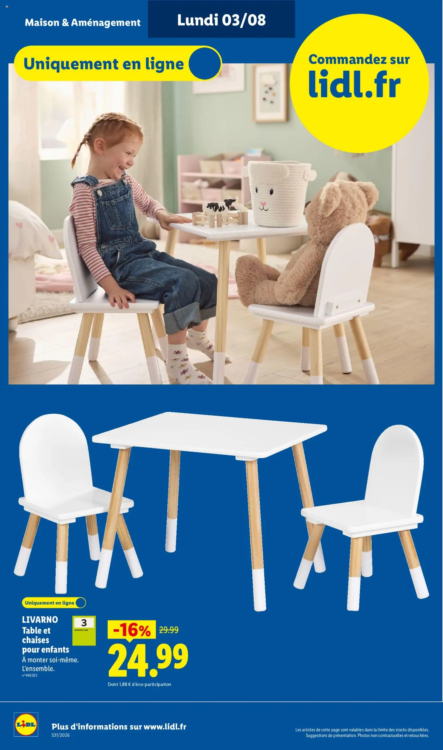 {H1} | Page: 6 | Produits: Table