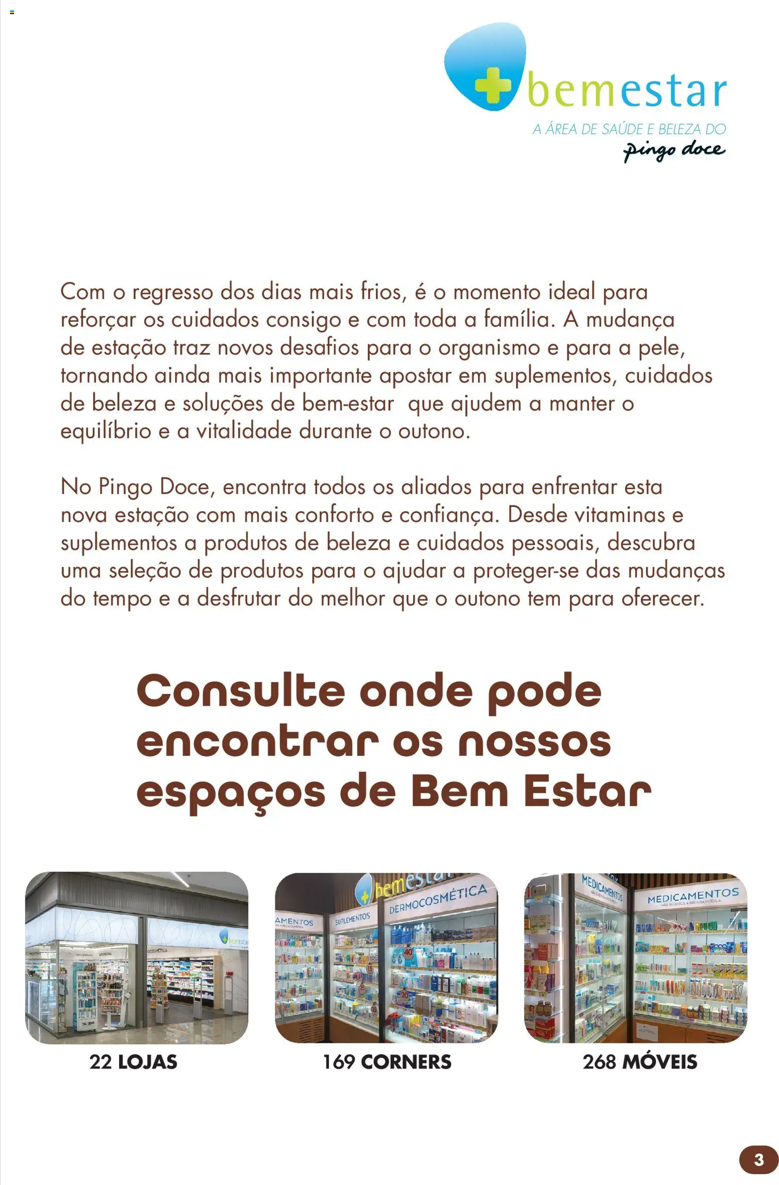 Pingo Doce folheto Bem Estar Outono Lojas │ válido de 20/10/2026 | Página: 3