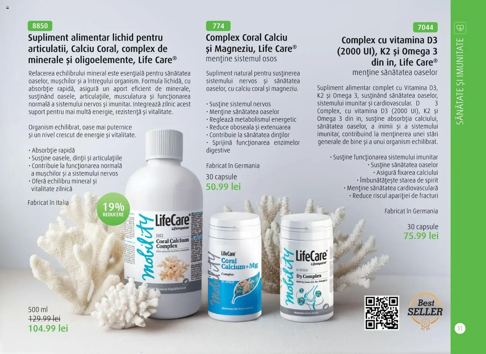 Noul catalog Life Care – valabil de la 01.04.2026 | Pagină: 33 | Produse: Chaussures de ski