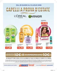 Anteprima del volantino Mercatò volantino Local L'Oréal valido a partire dal 29/06/2026