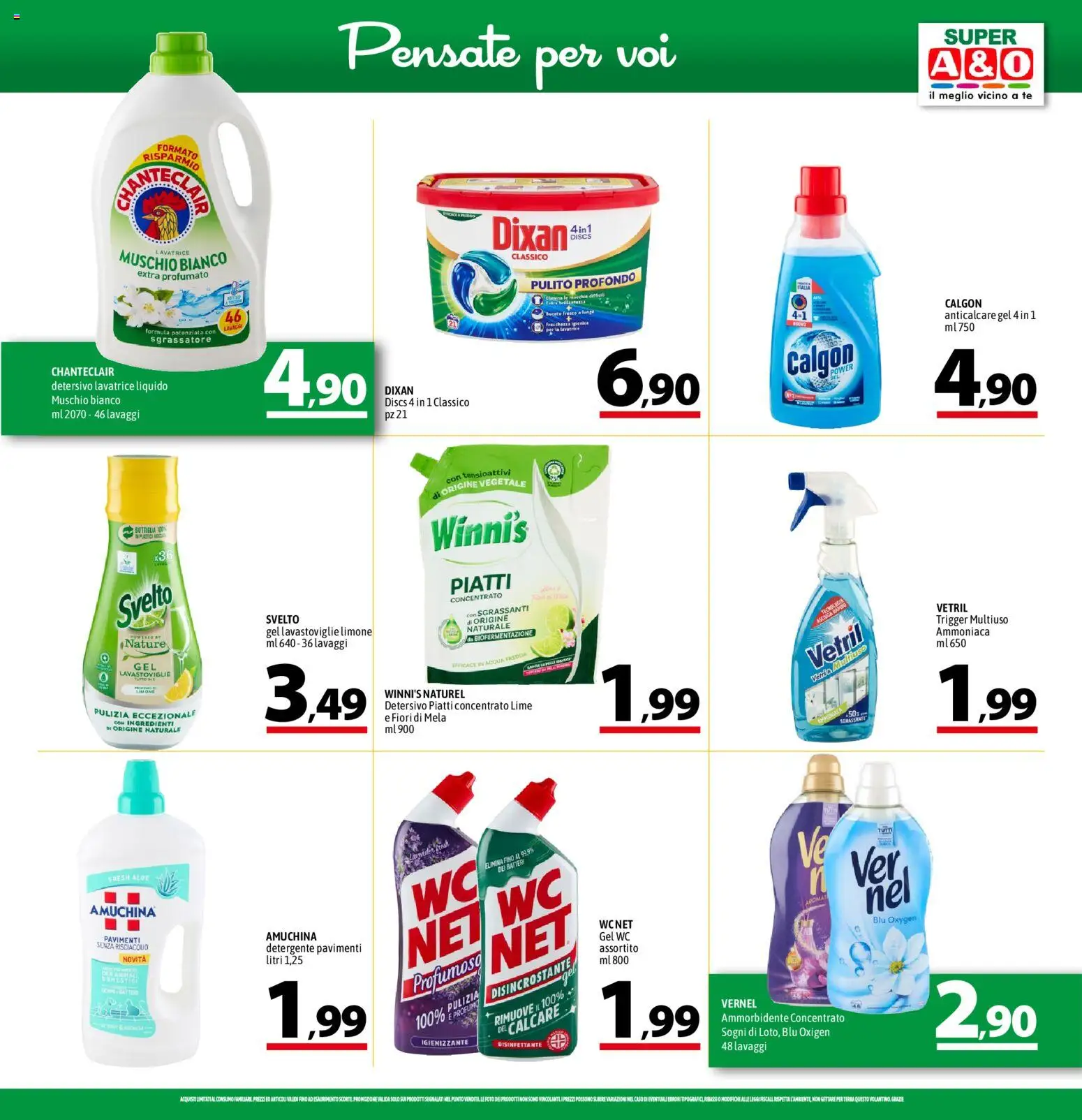 Volantino A&O del 20/08/2026 | Pagina: 15 | Prodotti: Tè, Anticalcare, Acqua, Limone