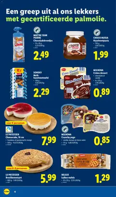 Crème dessert, Chocolade of vanille - Voorbeeld van een folder van Lidl, geldig van 14/09/2026 | Pagina: 22