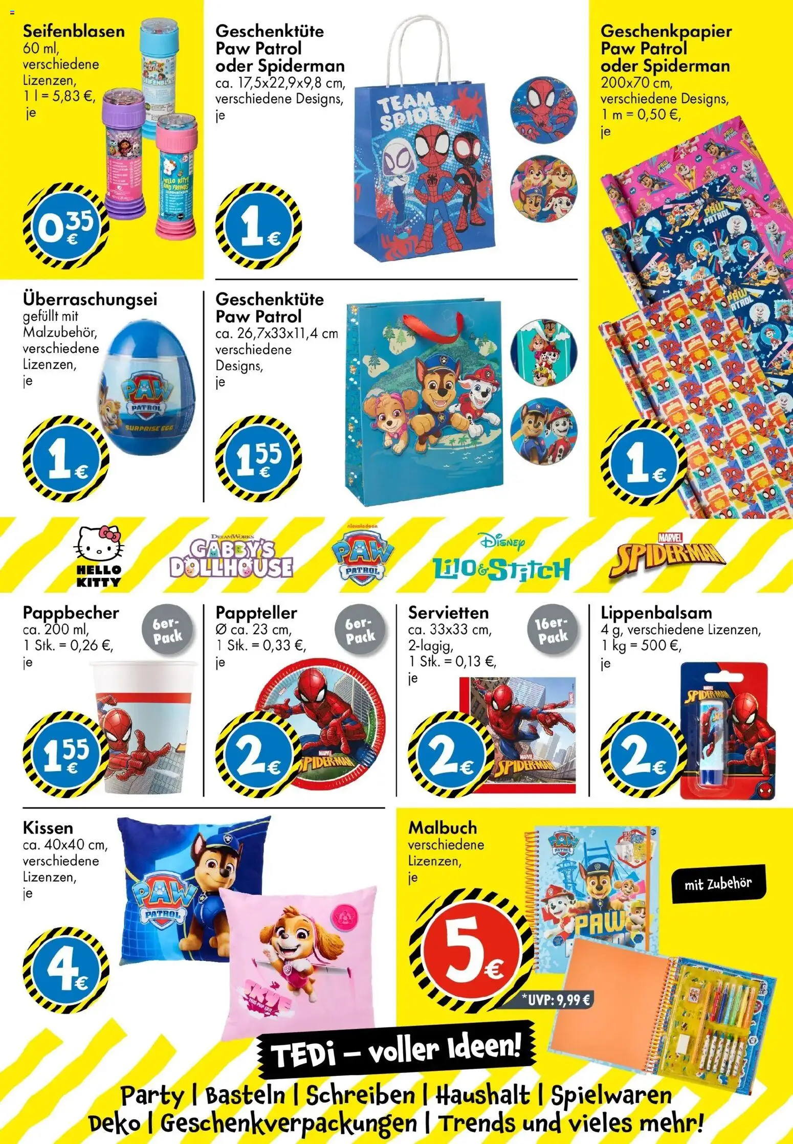 TEDi Prospekt Geseke (ab 14.08.2026) zum Blättern | Seite: 7 | Produkte: Kissen, Lippenbalsam