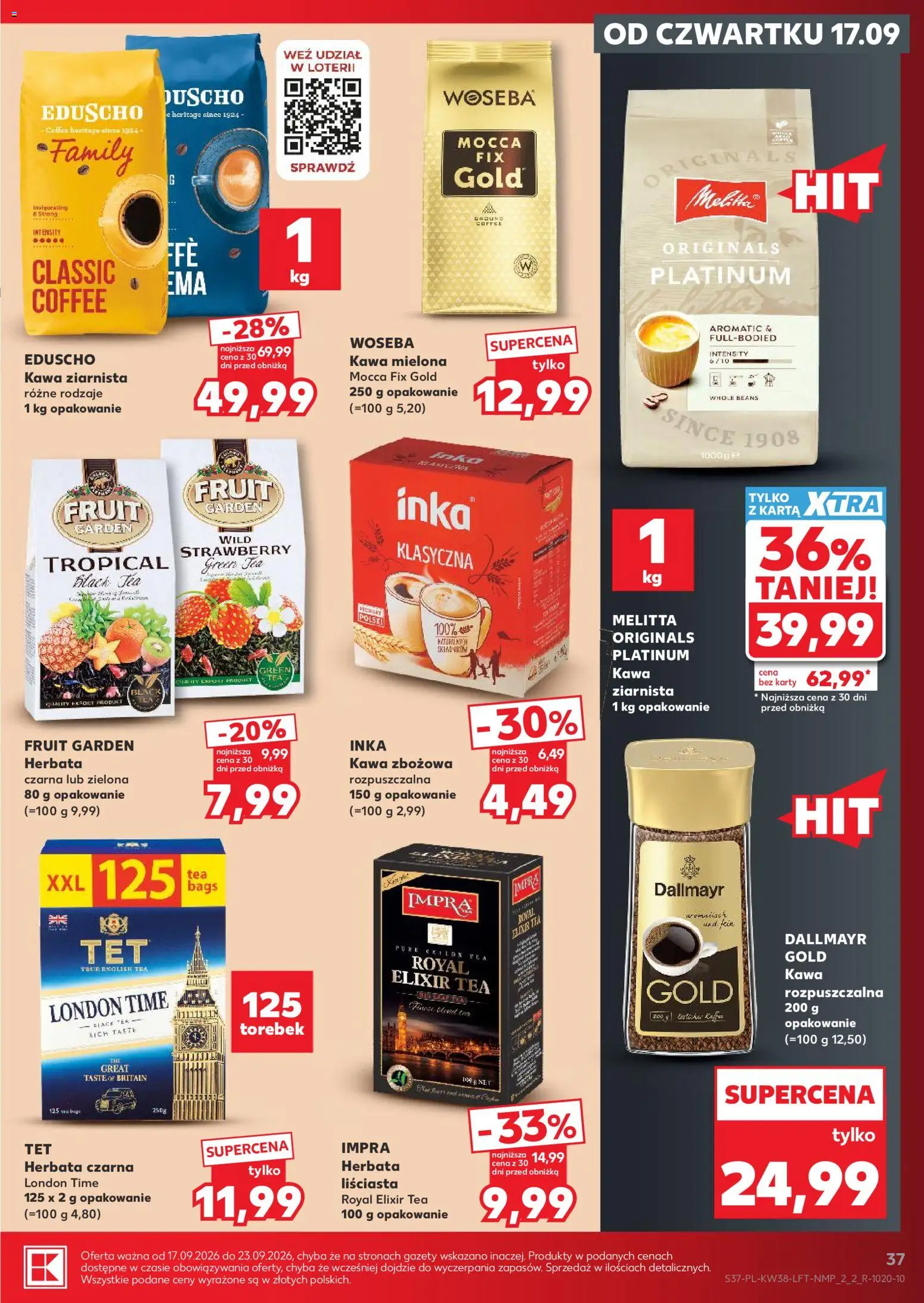 Kaufland gazetka od 17.09.2026 | Strona: 37