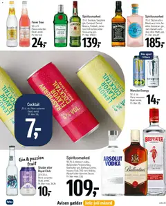 Føtex - Tilbudsavis uge 27 28 29 30 gyldig fra 26/06/2026 | Side: 40 | Produkter: Gin, Vodka, Whisky, Sukker