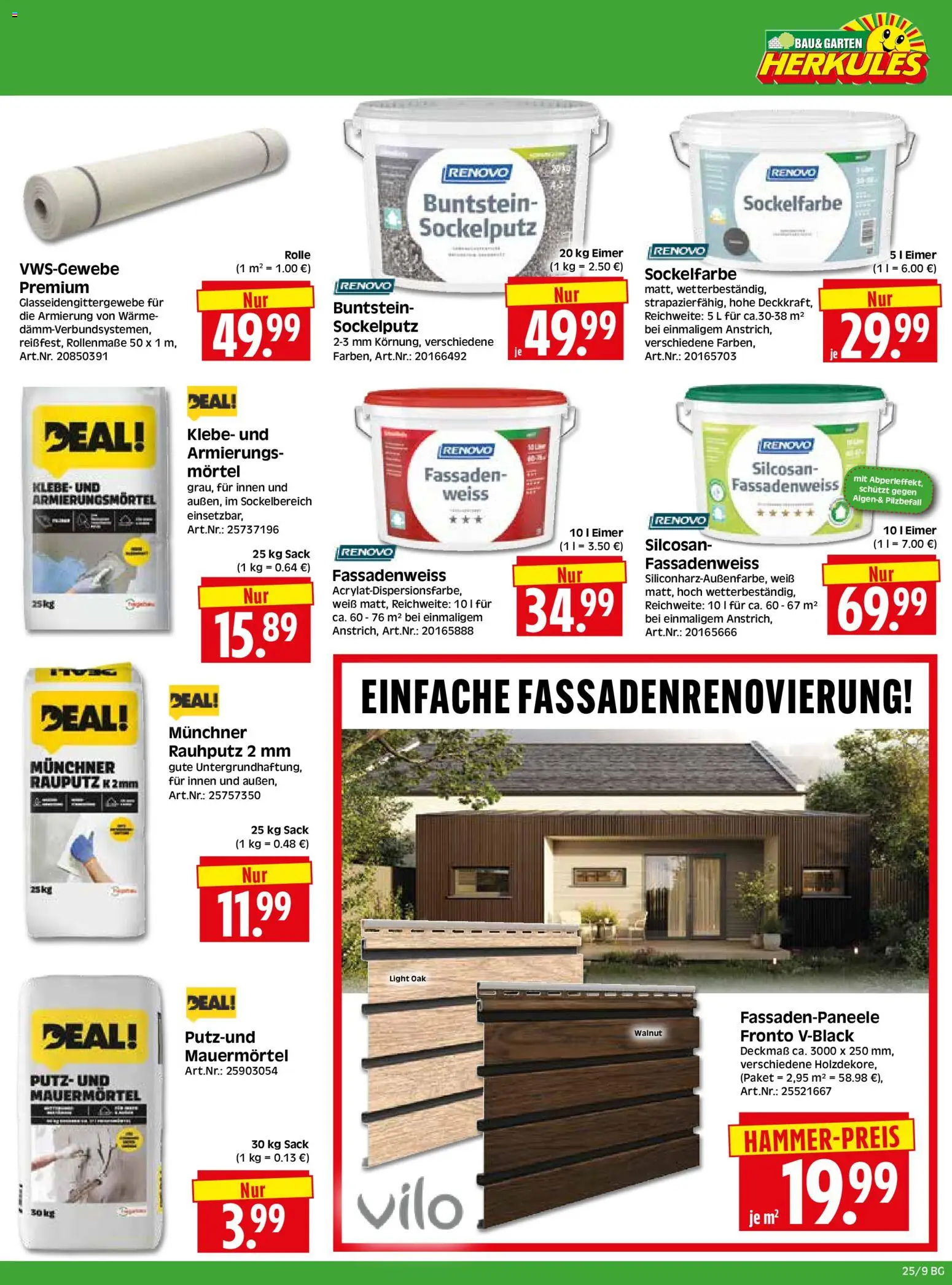 HERKULES Bau & Garten – gültig ab 15.06.2026 | Seite: 9