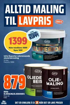 Forhåndsvisning av Obs Bygg kundeavis gyldig fra 05/07/2026 | Side: 2 | Produkter: Olje, Суміш дитяча