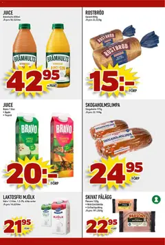 Matdax erbjudanden - Förhandsvisning av reklamblad från butik Matdax aktuell från 07/09/2026 | Sida: 20 | Produkter: Mjölk, Juice, Äpple, Laktosfri mjölk