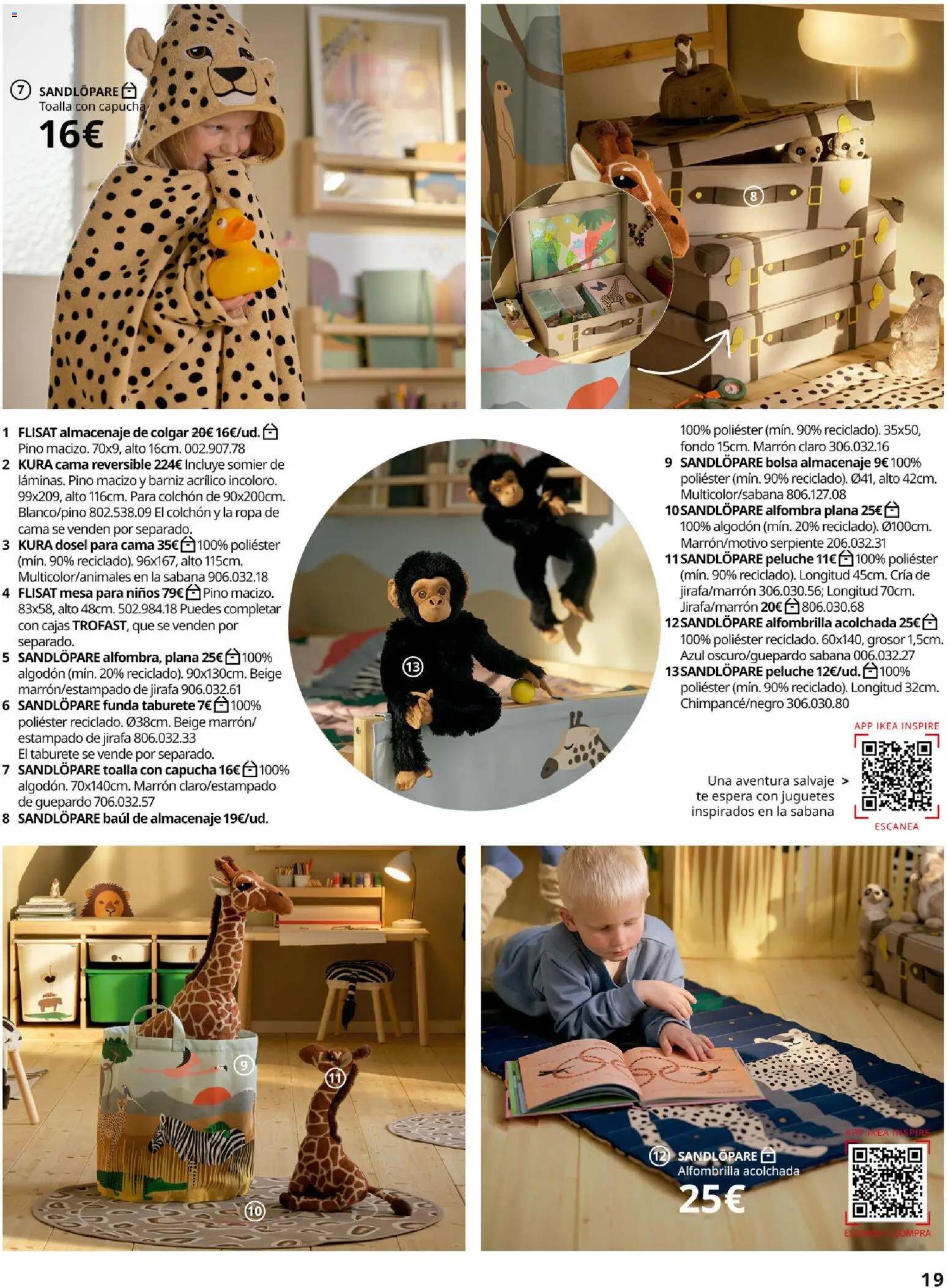 IKEA - Niños │ válido desde el 01/09/2026 | Página: 19 | Productos: Funda, Bolsa, Mesa, Alfombra