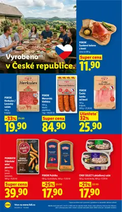 Náhled letáku PIKOK Herkules / Lovecký salám, Salám, 100 g, krájený od 06.05.2026 | Strana: 16