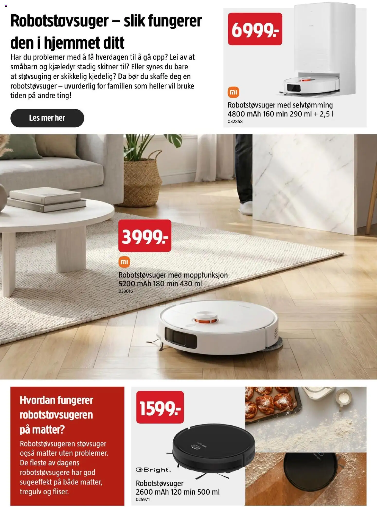{H1} | Side: 32 | Produkter: Robotstøvsuger, Støvsuger
