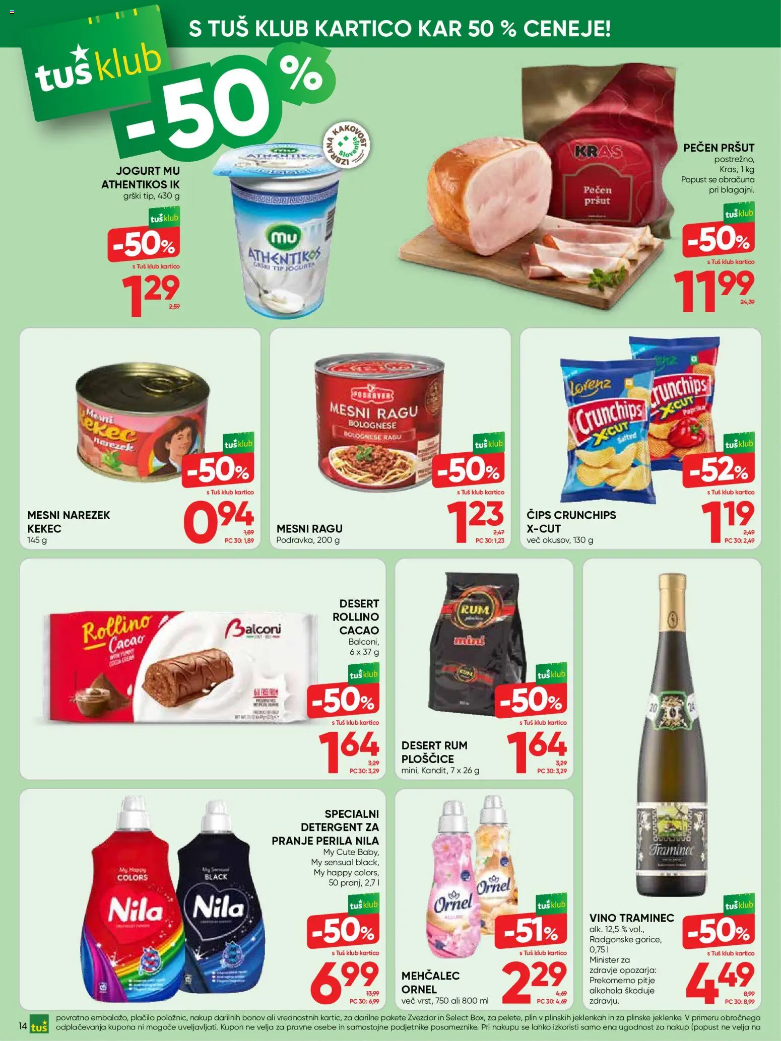Novi Tuš katalog ponudbe – veljaven od 14.10.2026 | Stran: 14
