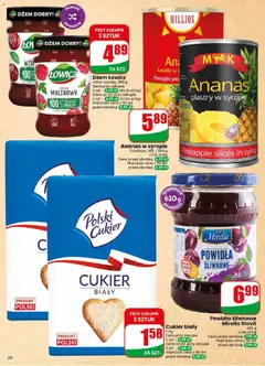 Pogląd oferty "Ananas w syropie, Ananas w syropie 2 rodzaje, 565 g / 340 g" - ważna od 17.06.2026 | Strona: 22