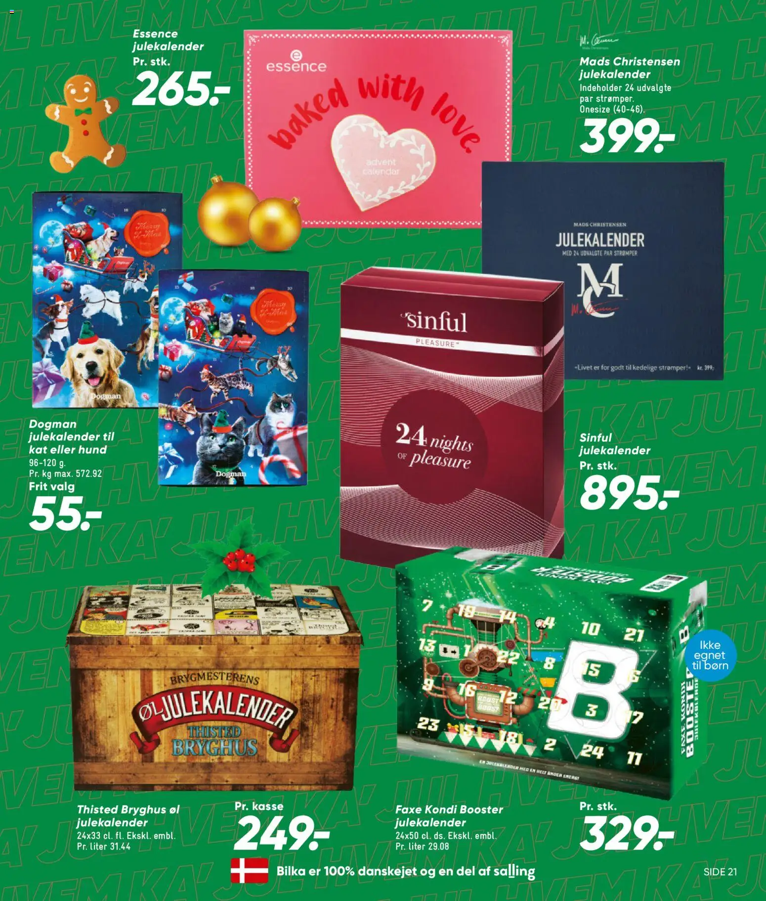 Bilka tilbudsavis – gyldig fra 30/10/2026 | Side: 23 | Produkter: Øl, Faxe Kondi, Strømper