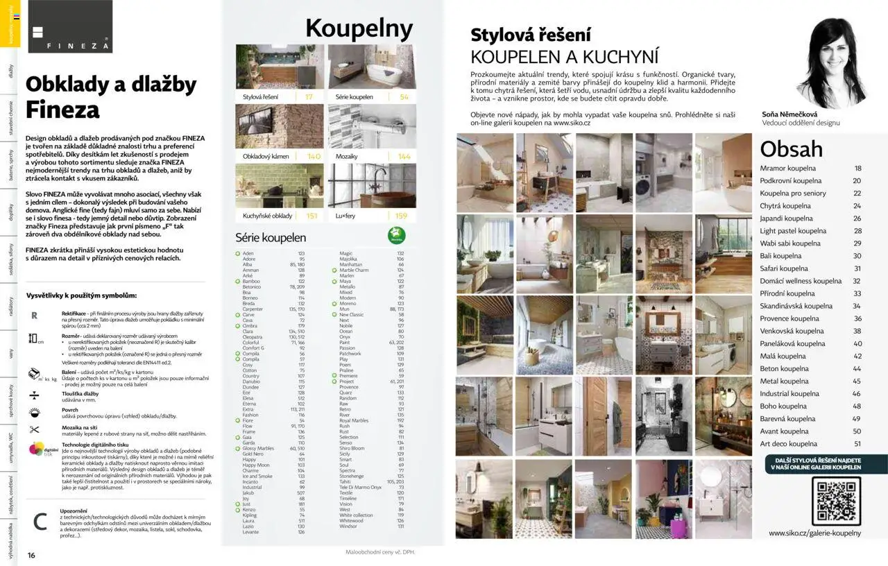 Siko koupelny katalog Koupelny 2025/2026 od 14.10.2025 | Strana: 9 | Produkty: Osvětlení, Kenzo, Koupelna, Barvy