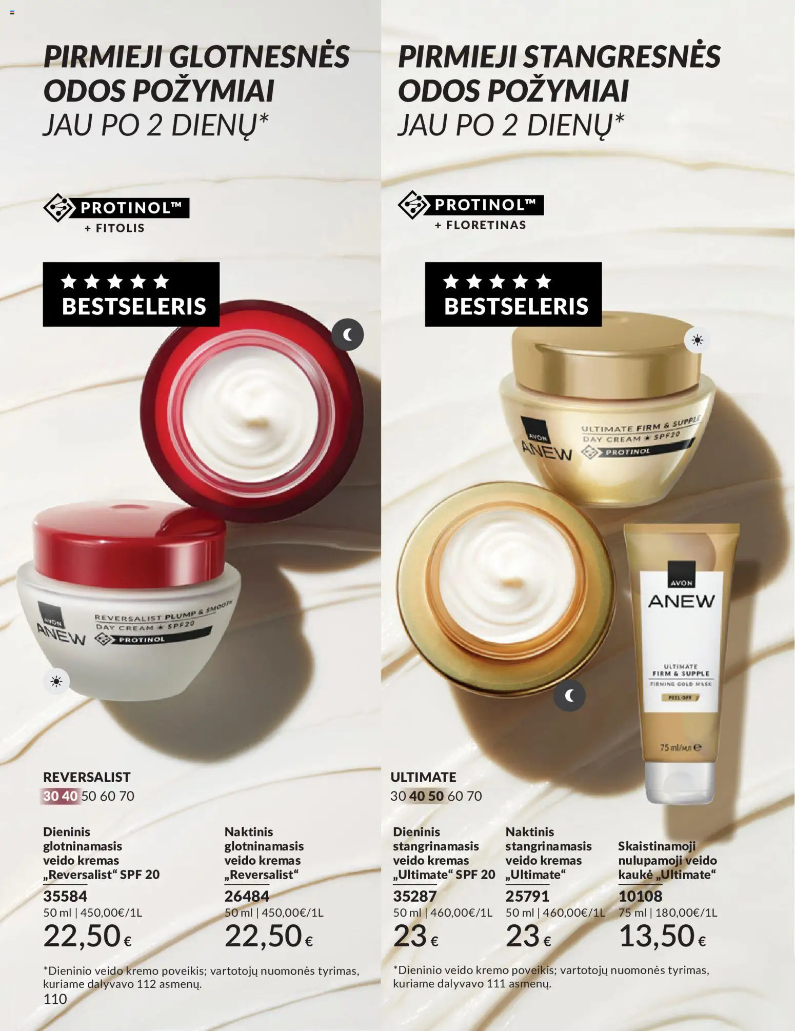 AVON akcijos nuo 2026.05.01 | Puslapis: 110 | Prekių: Kremas, Kaukė