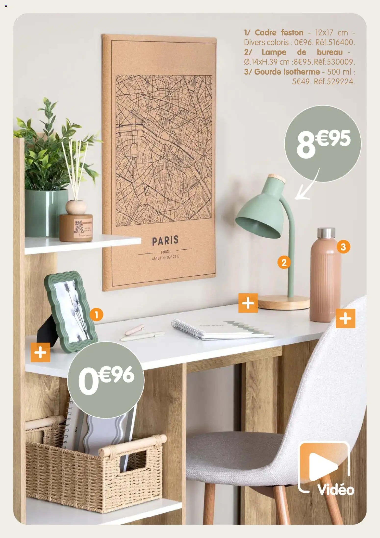 {H1} | Page: 2 | Produits: Bureau, Gourde, Lampe, Cadre