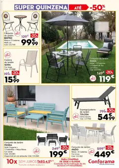 Pré-visualização Conforama Super Quinzena válido de 13/08/2026 | Página: 7