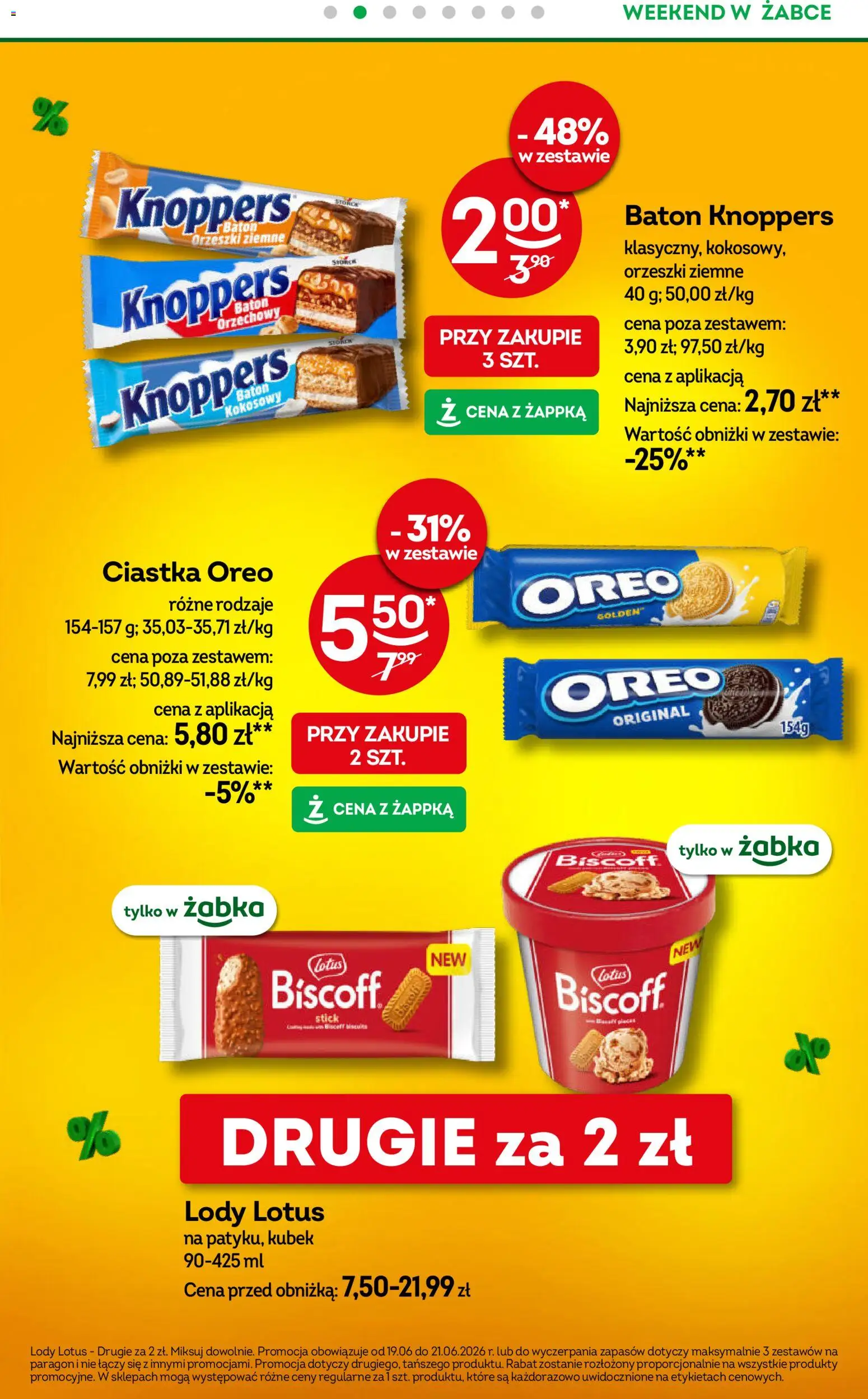 Żabka gazetka - Weekendowe promocje od 19.06.2026 | Strona: 3