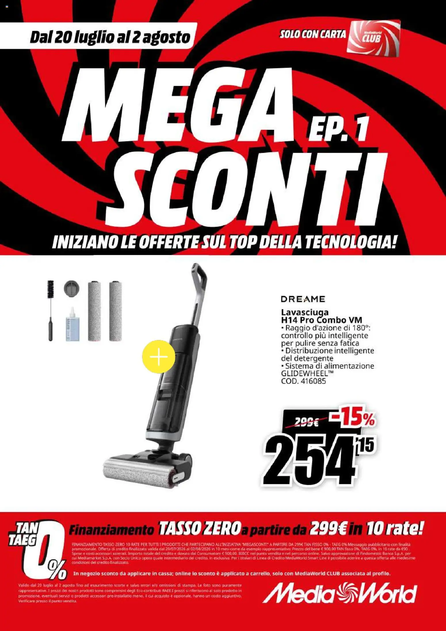 Volantino Media World del 20/07/2026 | Pagina: 71