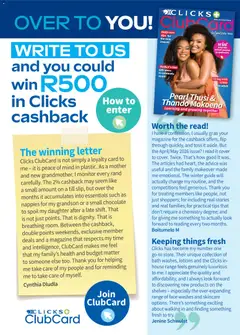 Clicks specials catalogue – valid from 01.06.2026 | Page: 6 | Products: Cover, Monitor, Bath, Chocolate