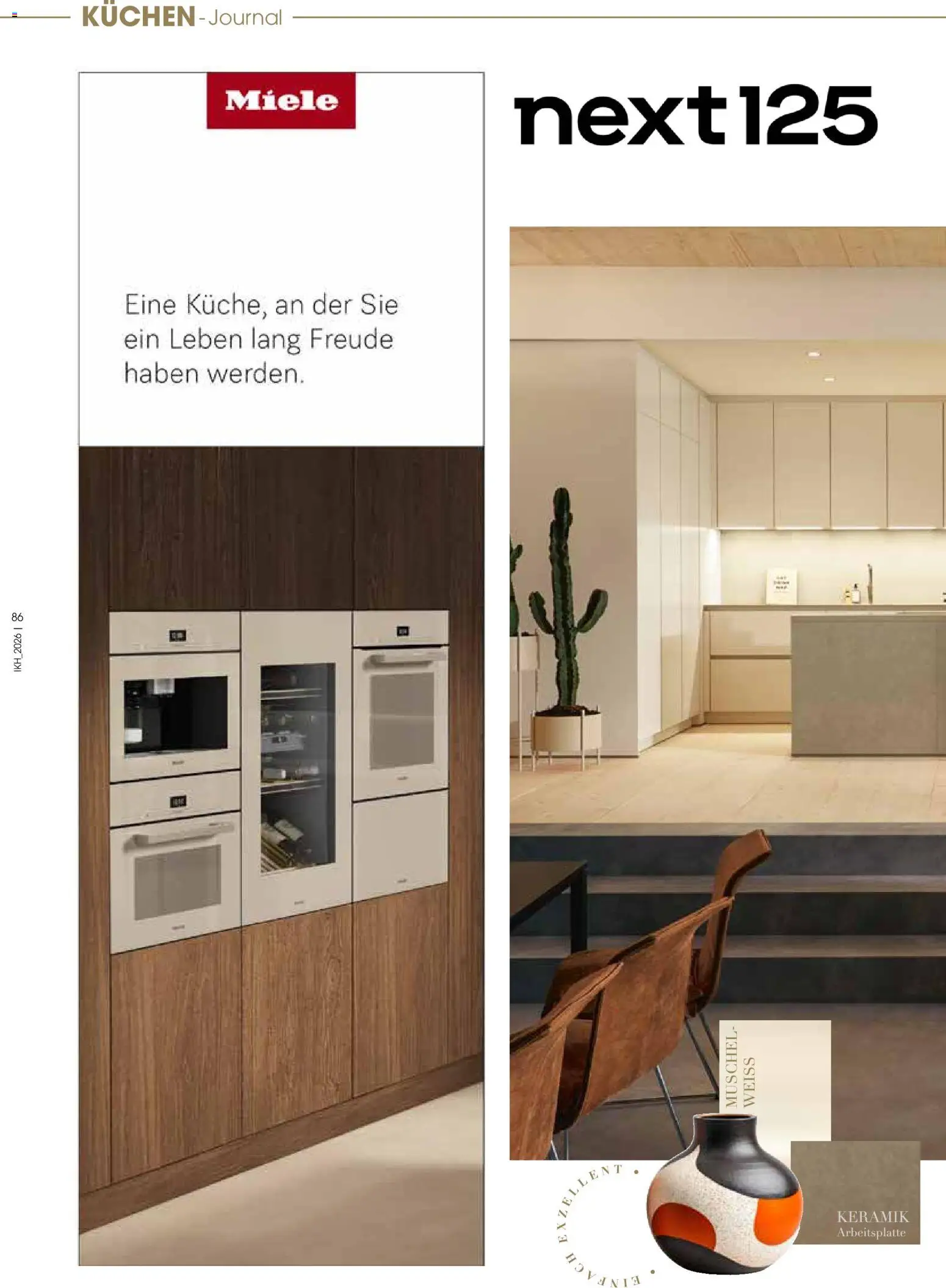 Zurbrüggen Küchen Journal – gültig ab 27.05.2026 | Seite: 86 | Produkte: Miele