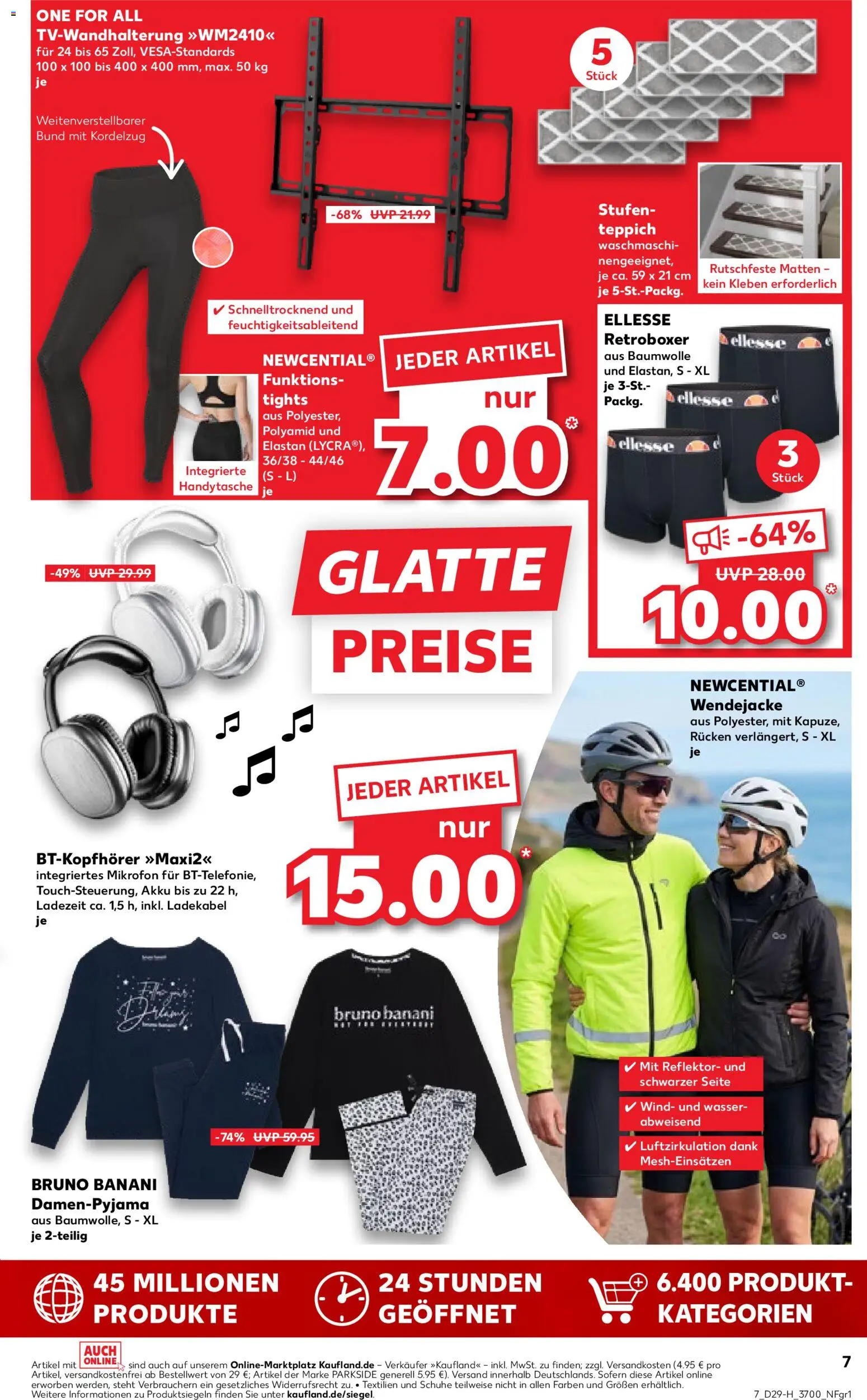 Kaufland Německo leták - Rostock od 16.07.2026 | Strana: 7 | Produkty: Parkside, Mikrofon, Reflektor, Bruno Banani