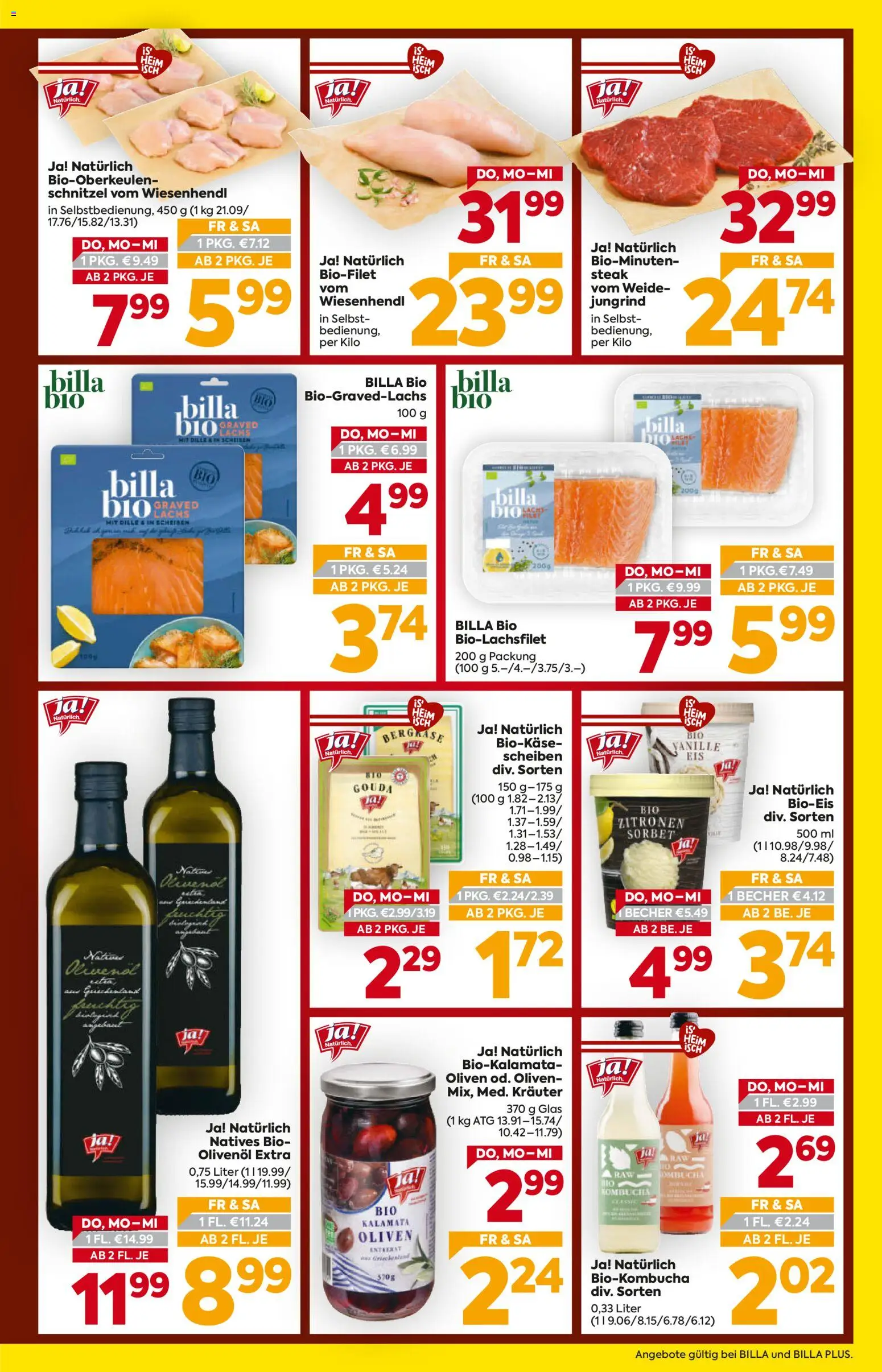 Billa AT akciós ujság - amely érvényes a következő dátumtól: 2026.07.30. | Oldal: 3 | Termékek: Gouda