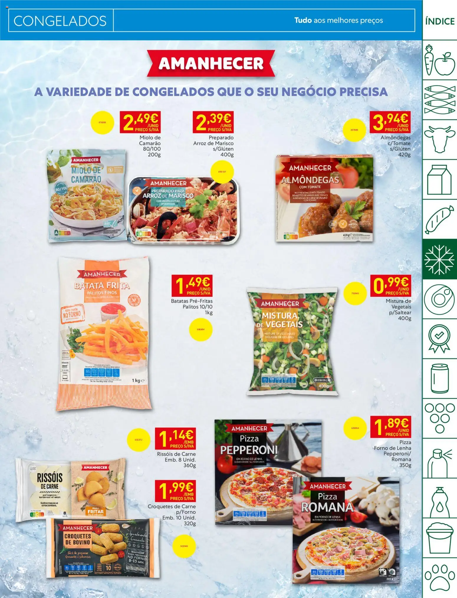 Recheio folheto Madeira │ válido de 14/07/2026 | Página: 11 | Produtos: Batata, Batata frita, Arroz, Carne