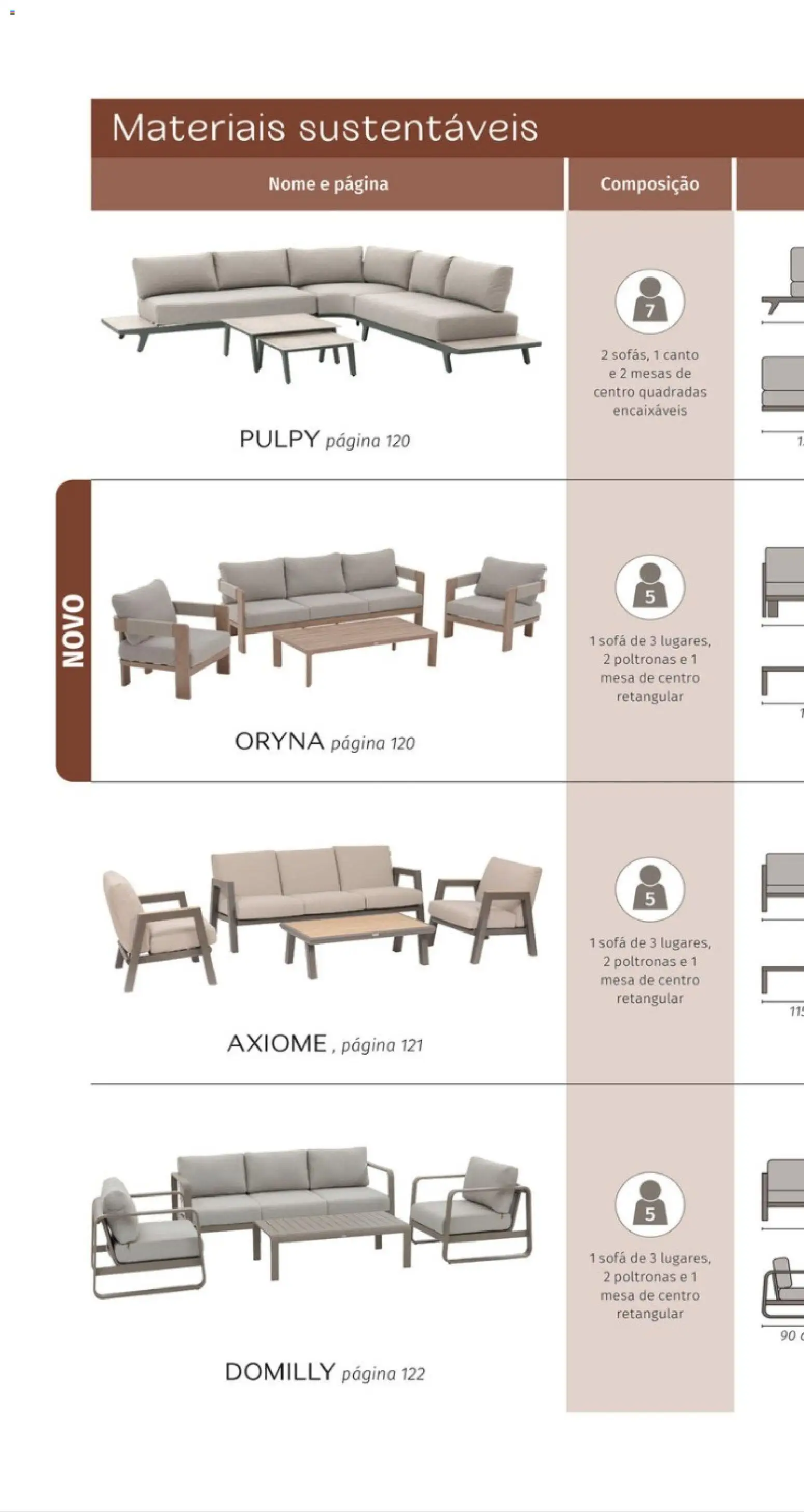 Hôma - Catálogo Hespéride │ válido de 11.05.2026 | Página: 294 | Produtos: Poltronas, Sofá, Mesa