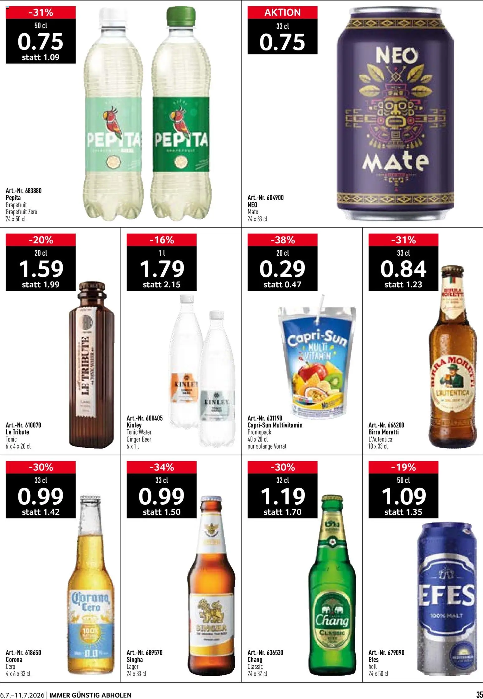 🛍️ Prodega aktionen ab 06.07.2026 » Entdecken Sie exklusive Rabatte und sparen Sie noch heute! 💰 | Schweiz