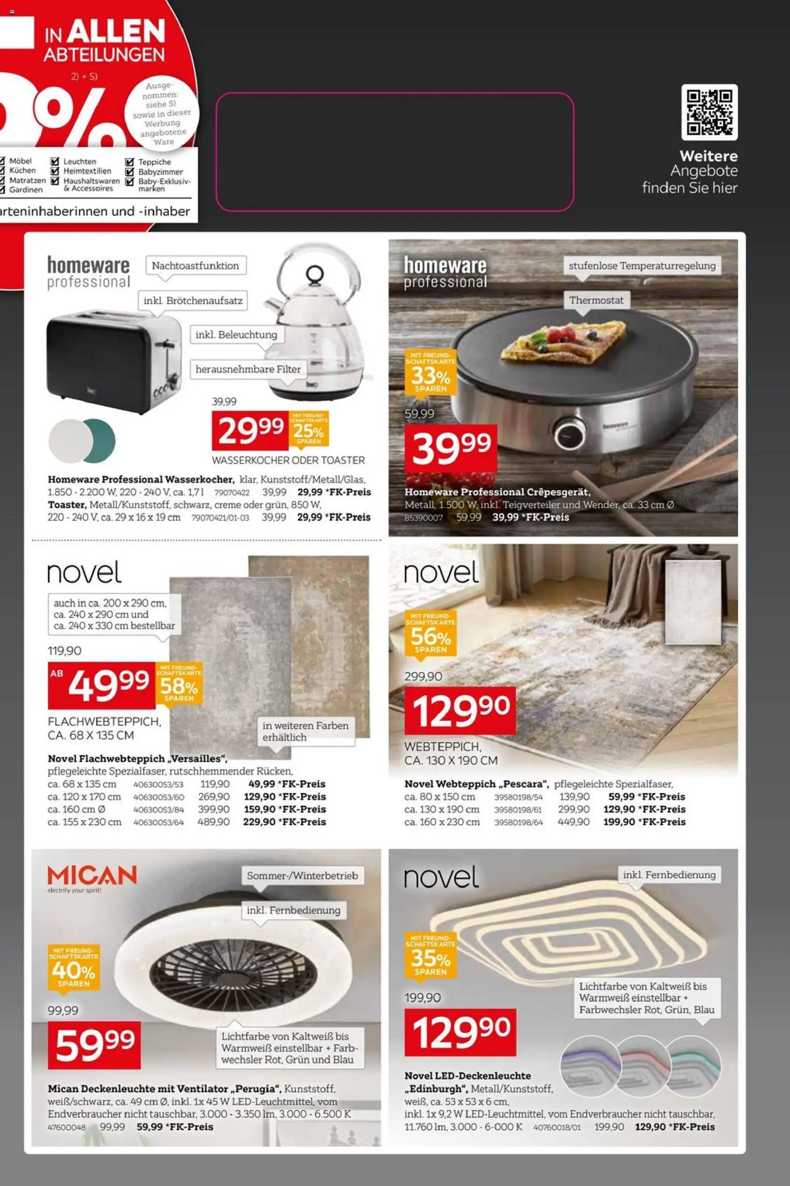 XXXLutz Marken Bestpreis – gültig ab 16.05.2026 | Seite: 5 | Produkte: Ventilator, Toaster, Creme, Kuchen