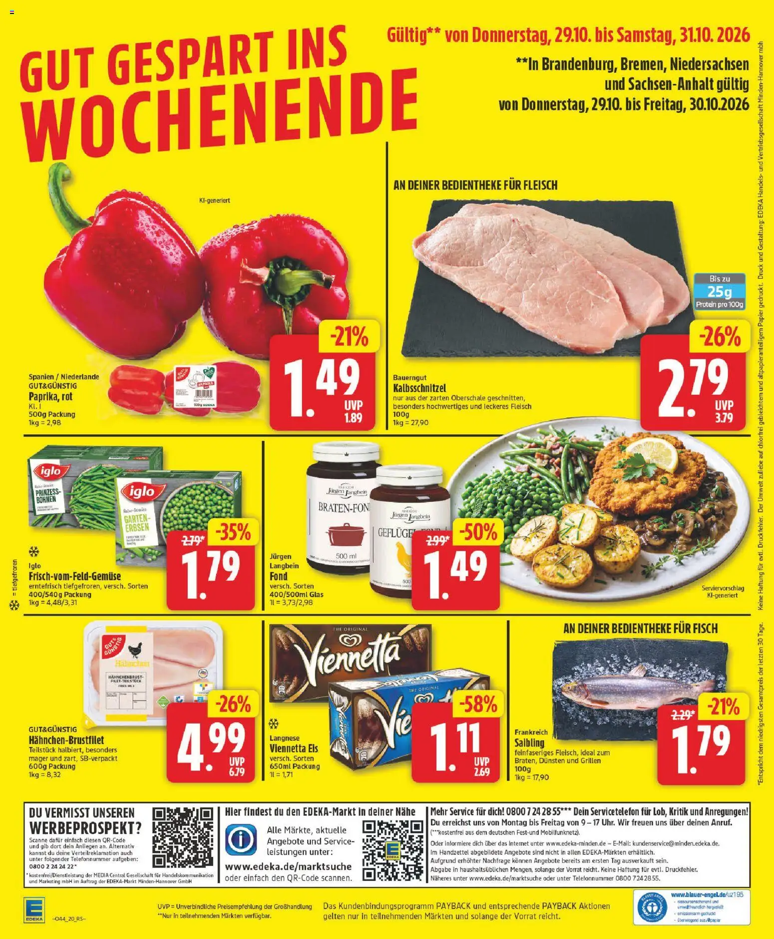 Edeka Prospekt – gültig ab 26.10.2026 | Seite: 25