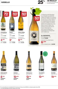 Vista previa Hipercor catálogo válido desde el 23.04.2026 | Página: 11 | Productos: Vino