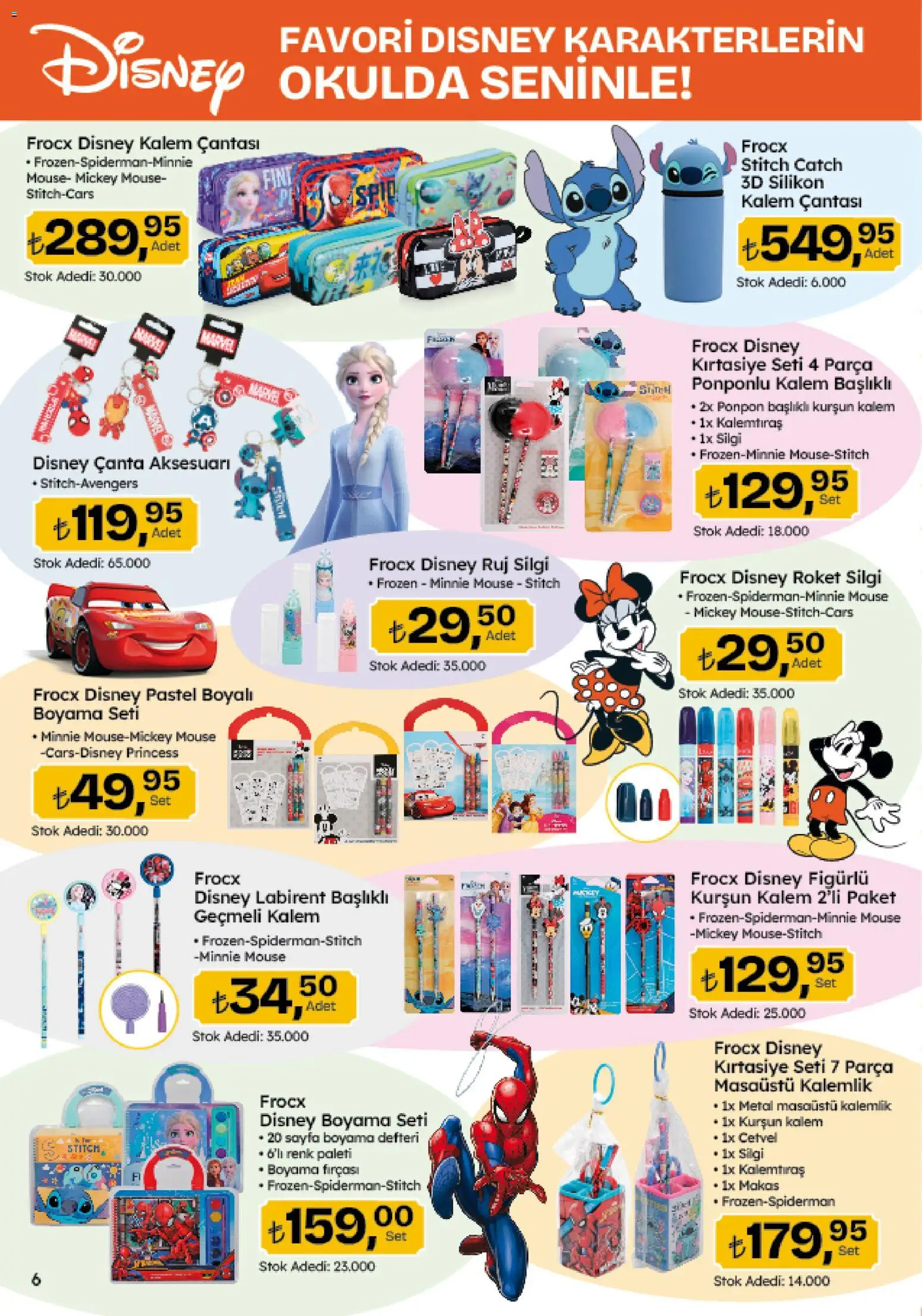 Migros Katalog - Migroskop - 20 Ağustos 2026 tarihinden itibaren geçerlidir | Sayfa: 125 | Ürünler: Cetvel, Ruj, Kurşun kalem, Çanta