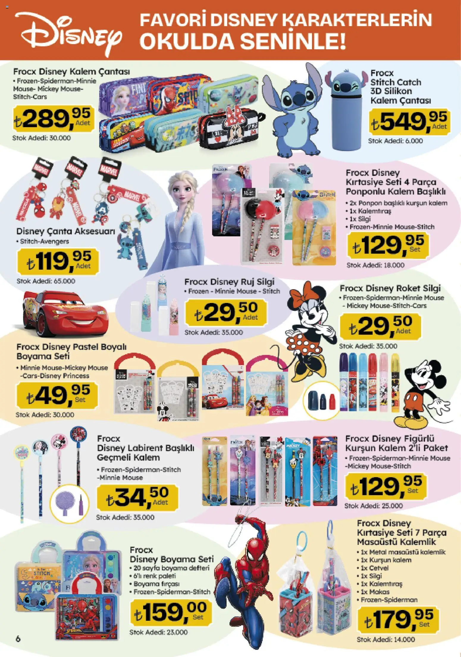 Migros Katalog - Migroskop - 20 Ağustos 2026 tarihinden itibaren geçerlidir | Sayfa: 125 | Ürünler: Ruj, Kurşun kalem, Makas, Kalemlik