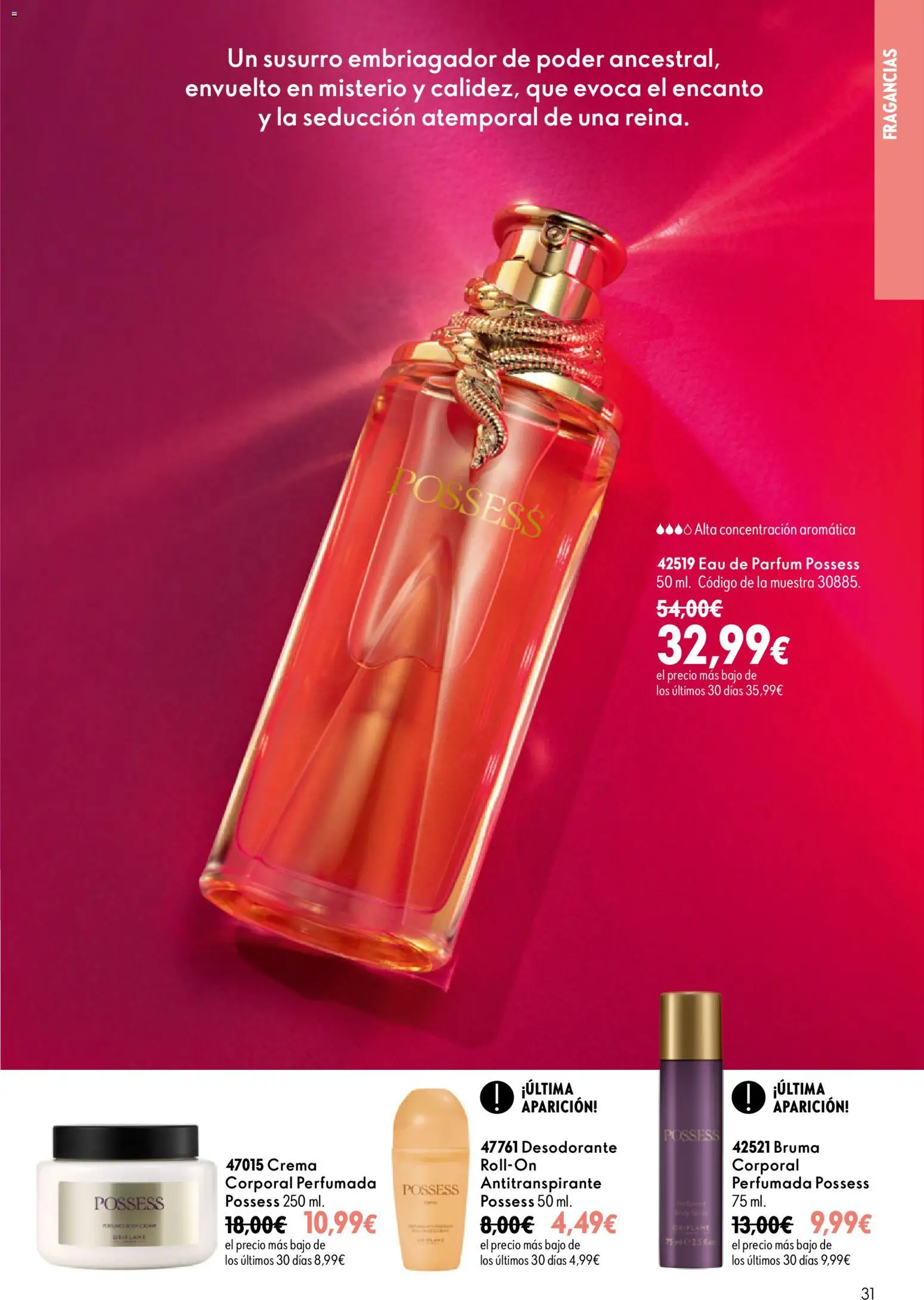 Oriflame - Catálogo Campaña 12 │ válido desde el 26/08/2026 | Página: 31