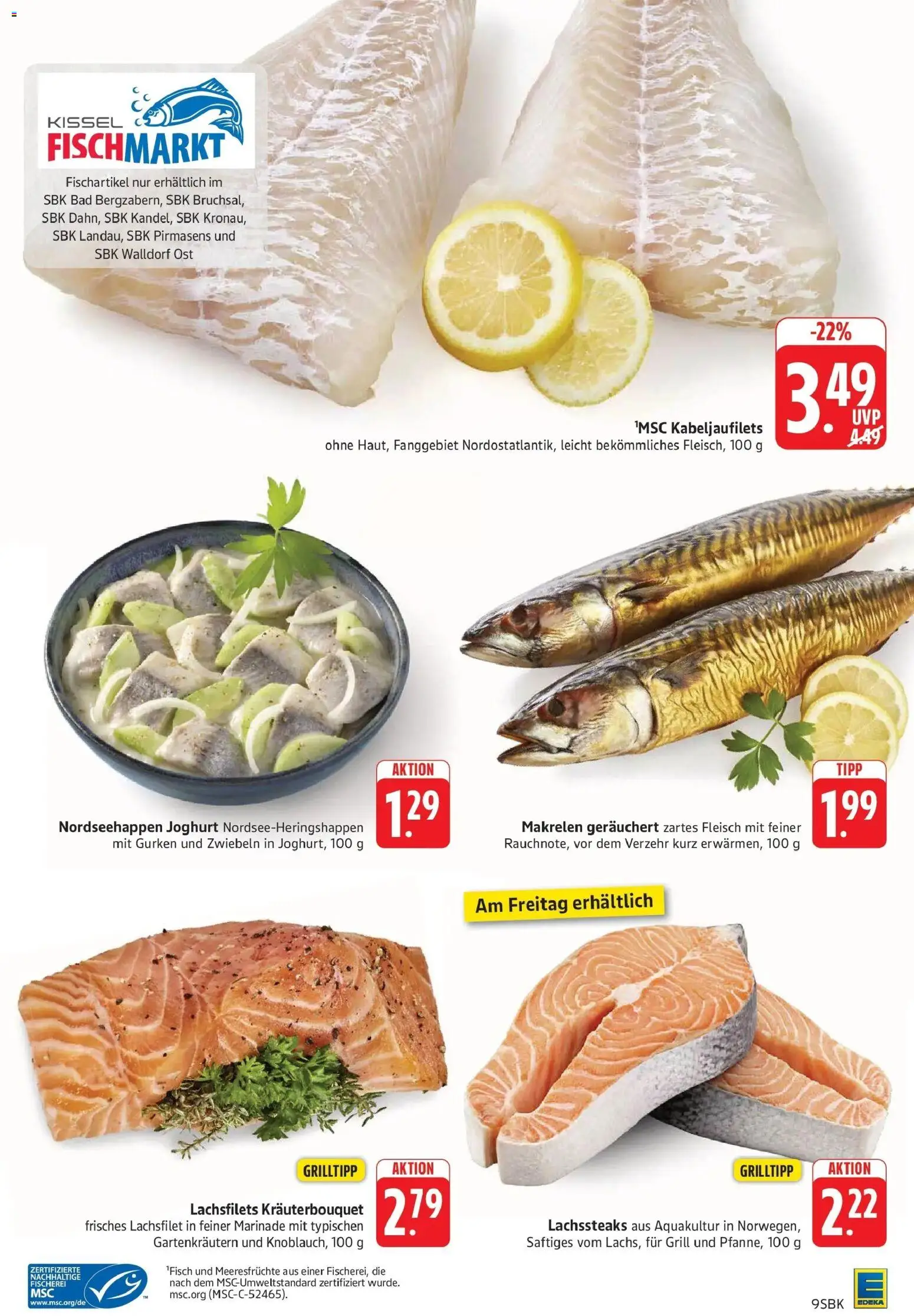 Edeka prospekt Pirmasens – gültig ab 29.06.2026 | Seite: 11 | Produkte: Grill, Meeresfrüchte, Fleisch, Gurken
