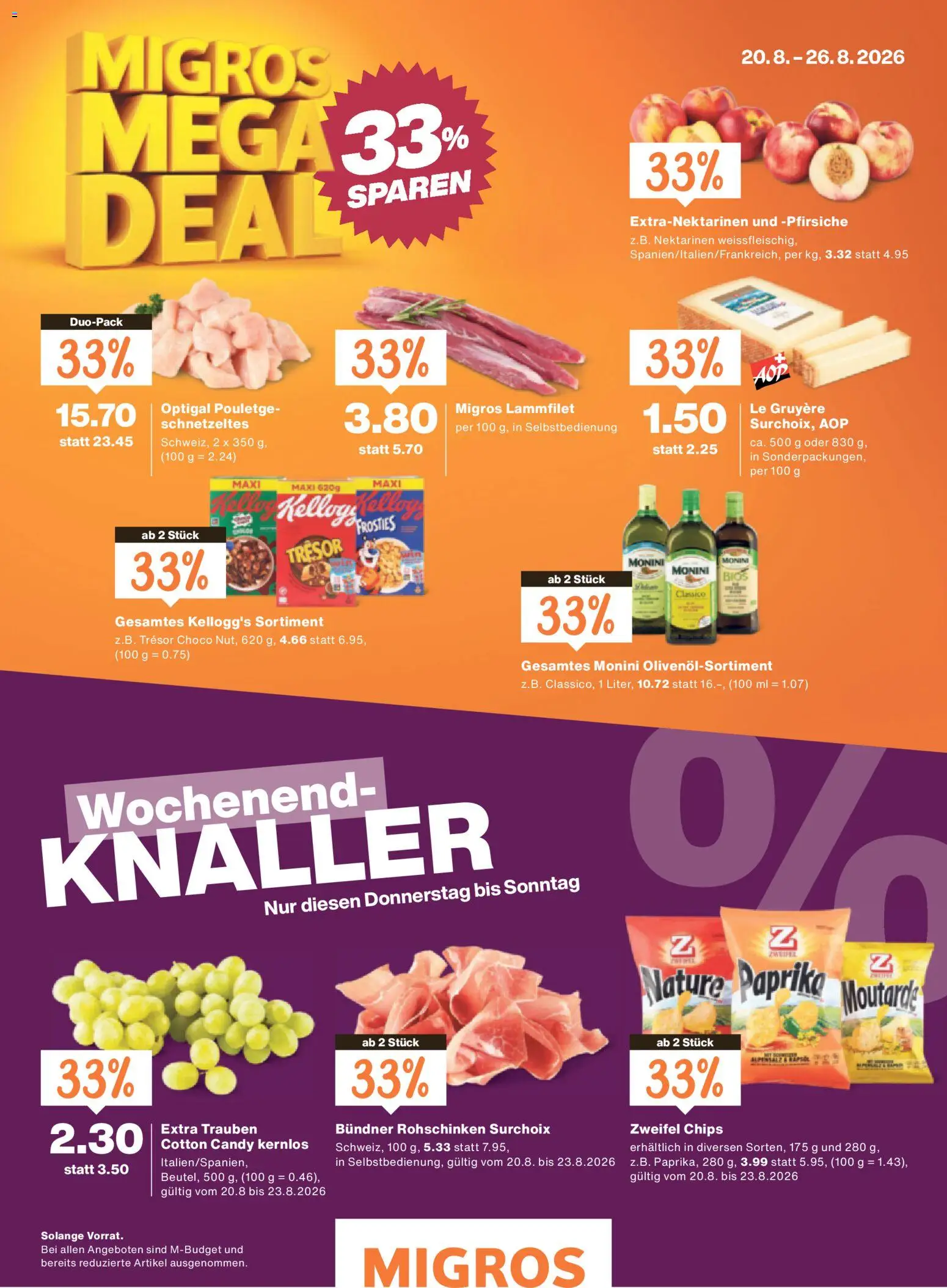 Migros aktionen Magazin – gültig ab 19.08.2026 | Seite: 48