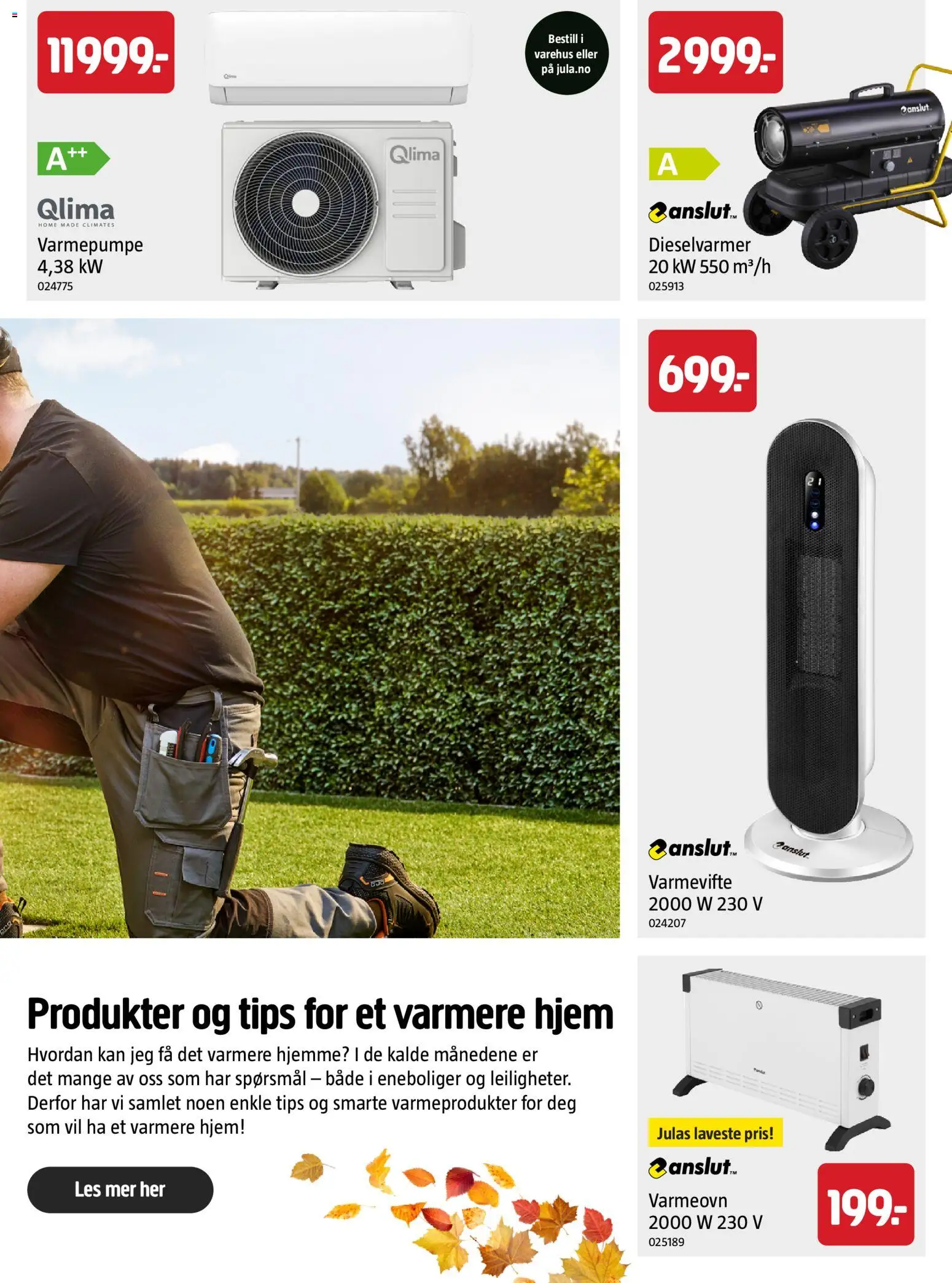 {H1} | Side: 37 | Produkter: Varmeovn, Varmepumpe