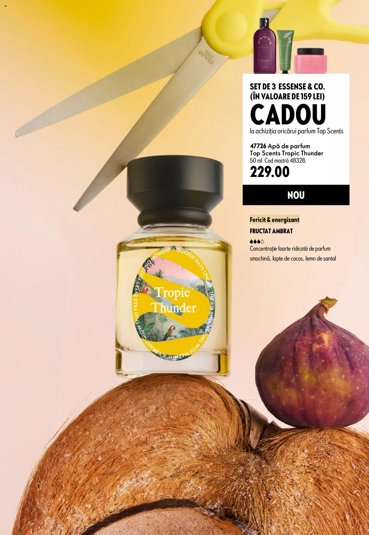 Noul catalog Oriflame – valabil de la 29.07.2026 | Pagină: 9 | Produse: Apă de parfum, Top, Parfum, Lapte
