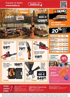 Kalia katalog akcije – veljaven od 05.10.2026 | Stran: 12 | Izdelki: Verižna žaga