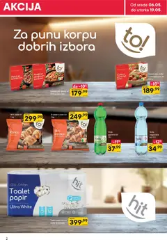 PerSu katalog Sveža akcija - pregled PerSu kataloga - važi od 06.05.2026 | Strana: 2 | Proizvode: Toalet papir, So, Kroasan, Voda