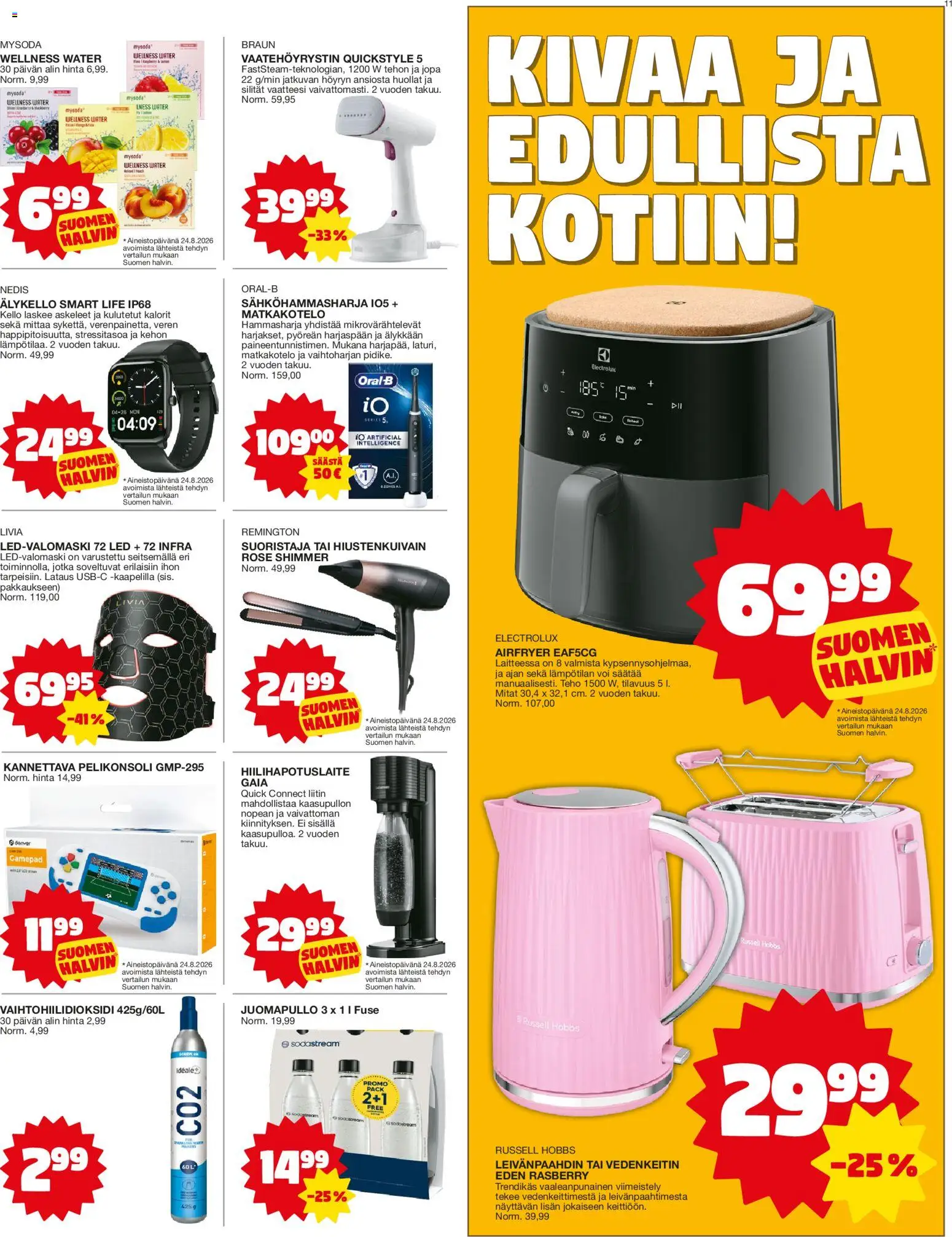 Tokmanni tarjoukset – voimassa 07/09/2026 alkaen | Sivu: 11