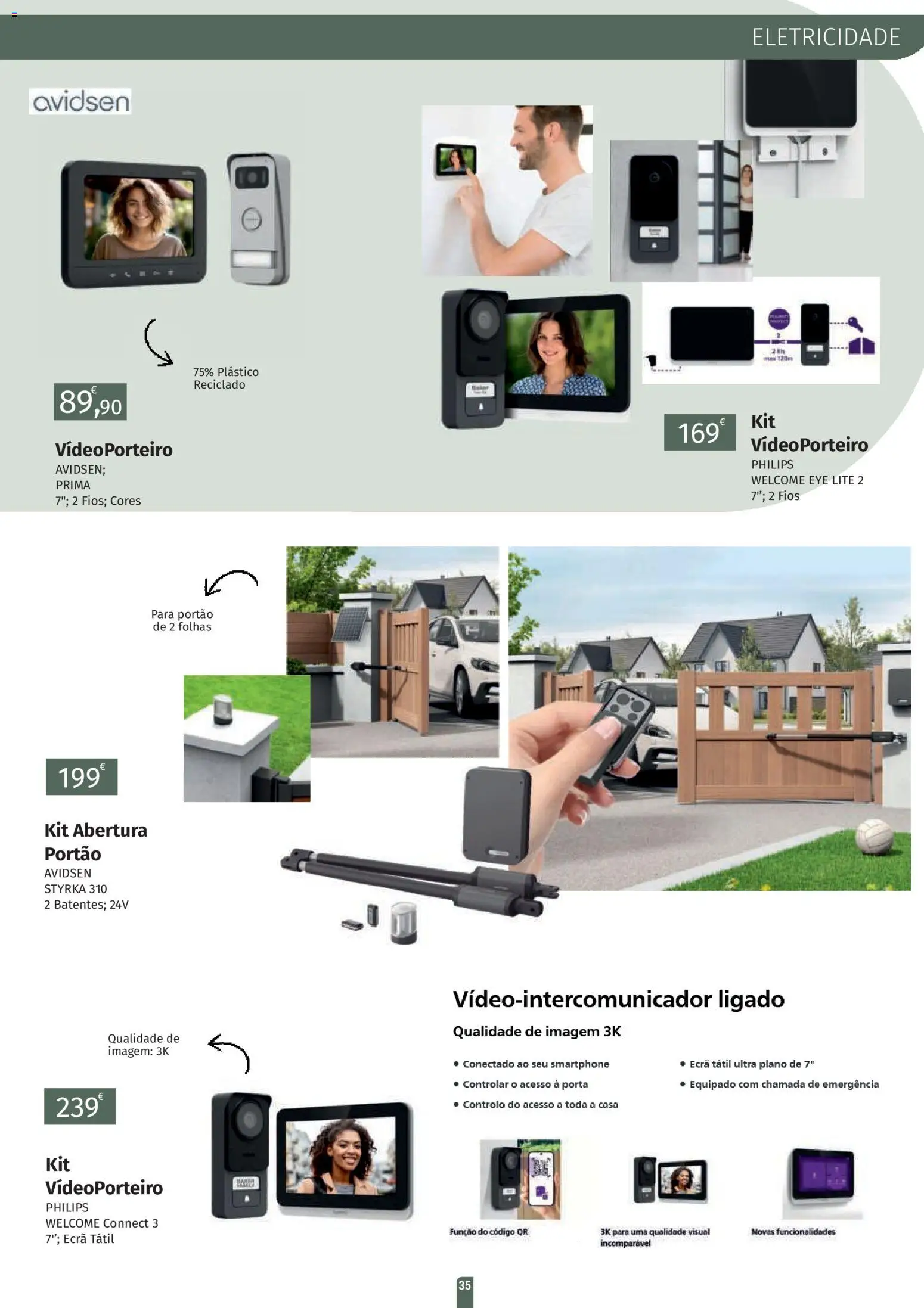 E.Leclerc folheto Jardim Fafe │ válido de 23.03.2026 | Página: 35 | Produtos: Smartphone, Porta, Portão