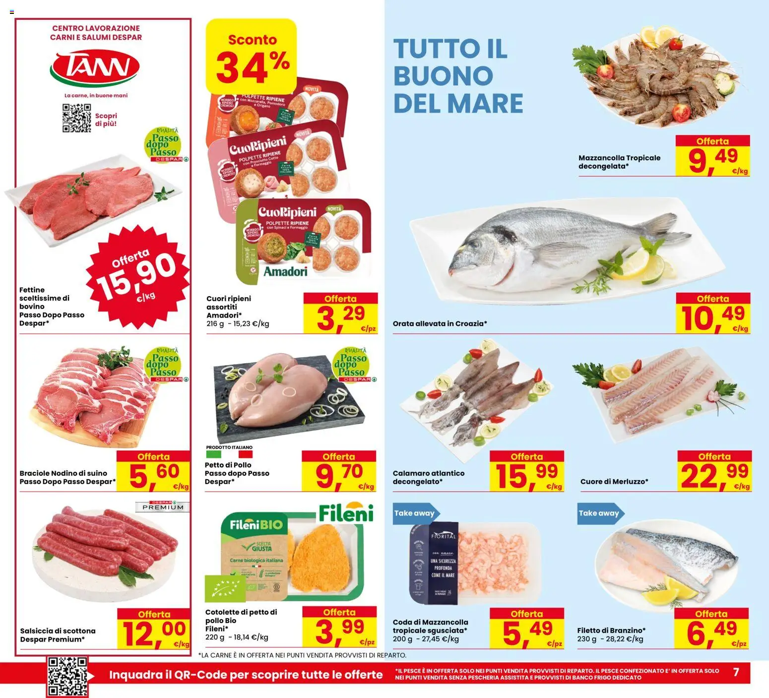 Volantino Eurospar del 17/09/2026 | Pagina: 7