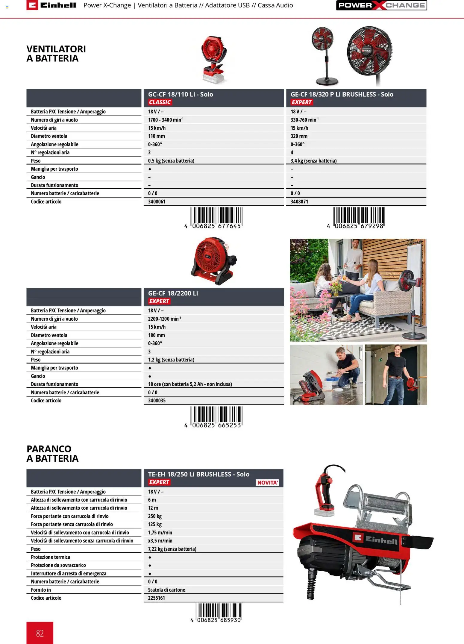 Volantino Einhell del 17.03.2026 | Pagina: 84 | Prodotti: Audio, USB, Scatola, Batteria